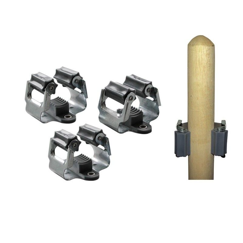 Set of 3 supports for escoba