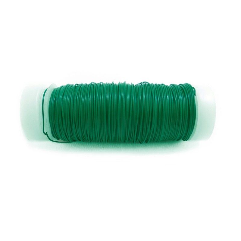 Green wire - 0,40mm 50gr with coil