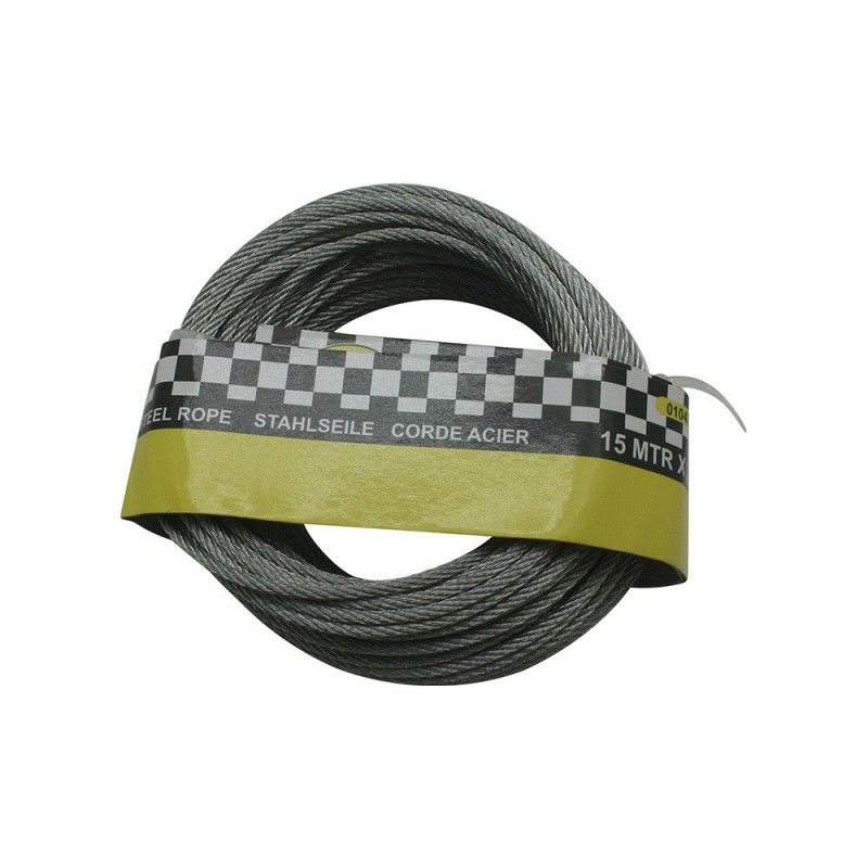 Cable acero 15mts 3mm