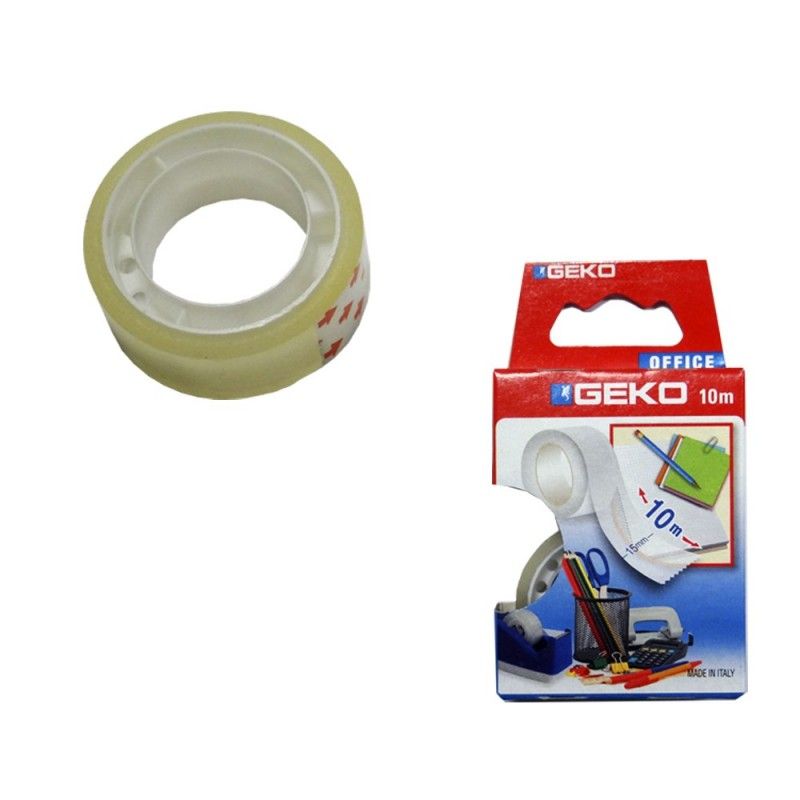 Transparent adhesive strip 10mts 