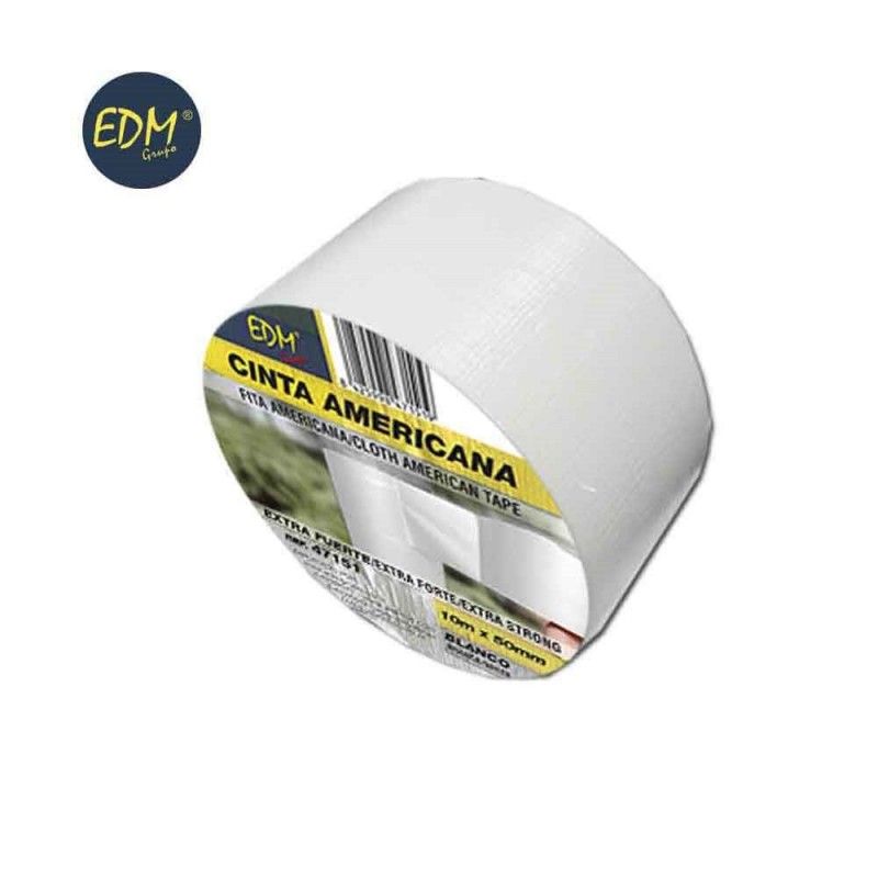 Ruban multiuso américaine 10m x 50mm blanche 