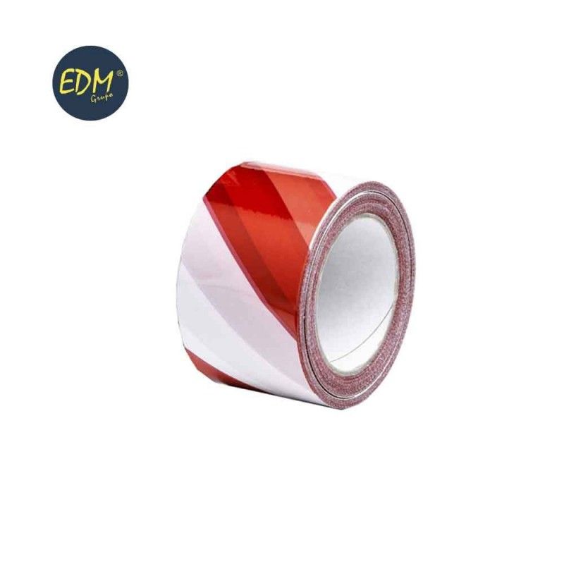 Ruban de balise blanche/rouge 200m x 50mm 