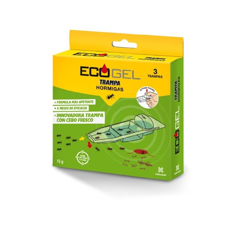 Ecogel Ants kit 3 cheats 15gr. 