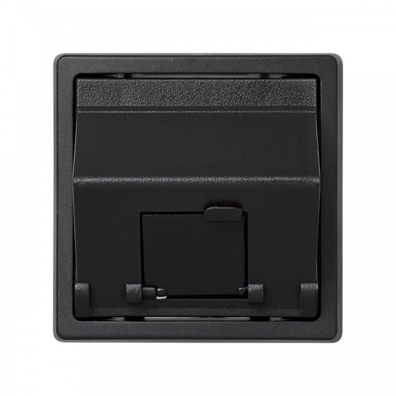 Suporte loft Simon 73 com 1 conector RJ45 grafite SIMON 73593-62