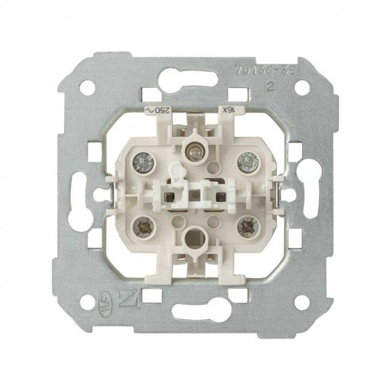 Mecanismo interruptor Simon 75 bipolar 16A con piloto SIMON 75134-39