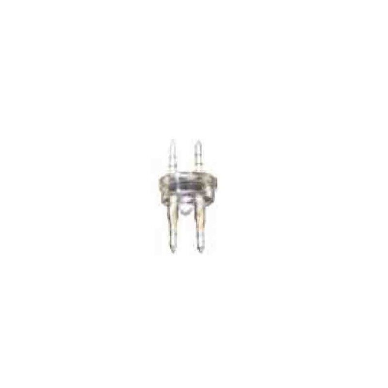 Conector tubo flexilux/flexiled 13mm 2 vias "punta-punta" 