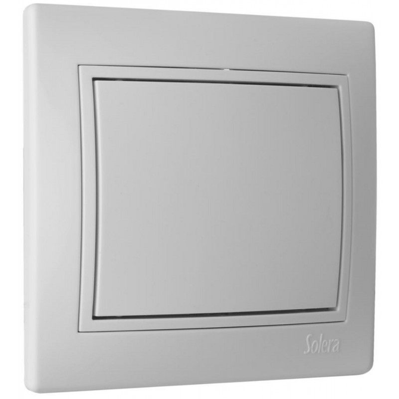 Tapa ciega Serie Europa monobloc 83x81 blanco SOLERA ERP75U