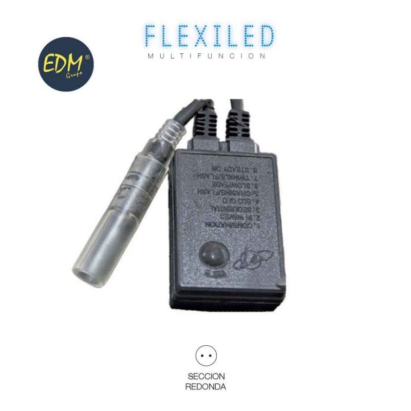 Programador de Tubo Flexível 50m (IP44 Interior-Exterior) EDM