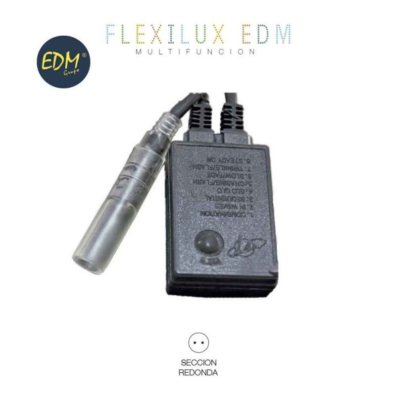 Programmer tube flexilux 2 vias 10,5 mts. (ip44 interior-external) 