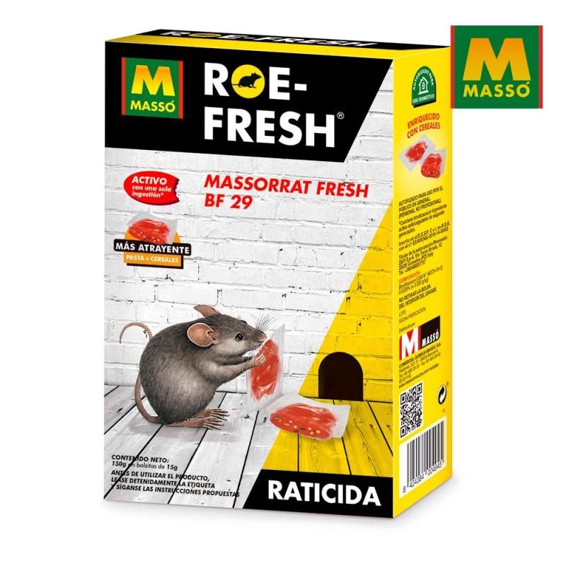 Raticida roe-fresh 150gr.massó 