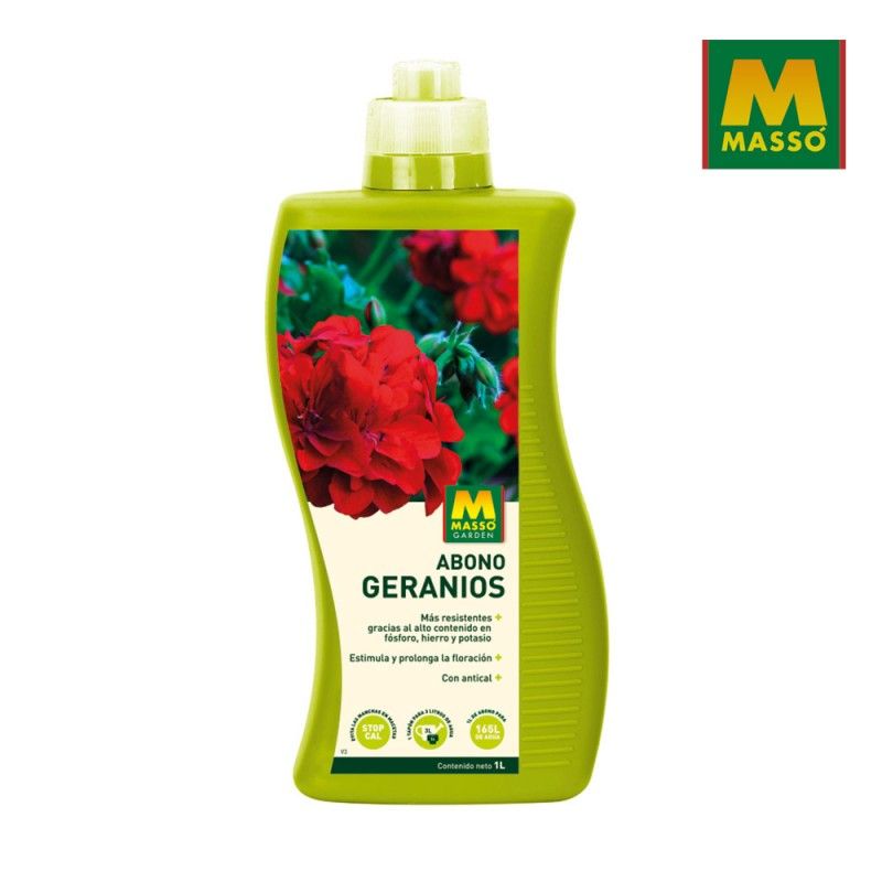 Fertilizante para gerânios 1L 231083 Massó