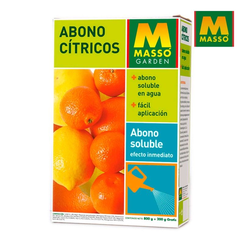 Abono soluble cítricos 1kg massó