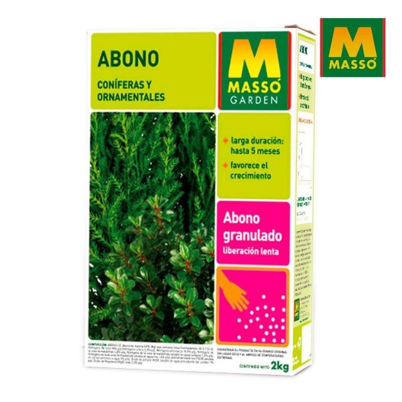 Abono coníferas y setos 2kg. massó