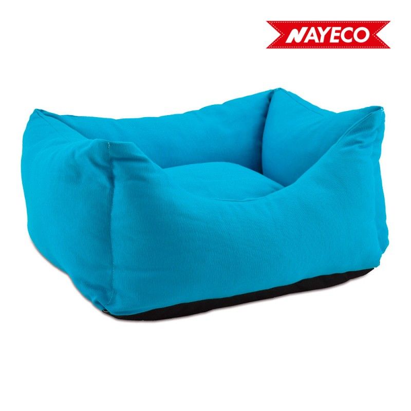 Berço quadrado (Cores variadas: vermelho/azul) 76x60x21cm Nayeco