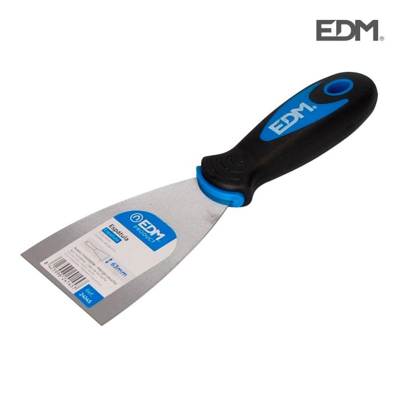 Espátula Profissional com Cabo de Borracha 63mm EDM