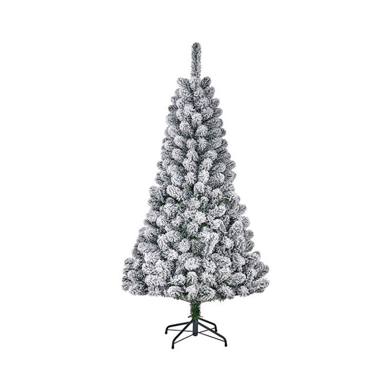 Arbol de navidad efecto escarcha con 266 ramas 155x86cm