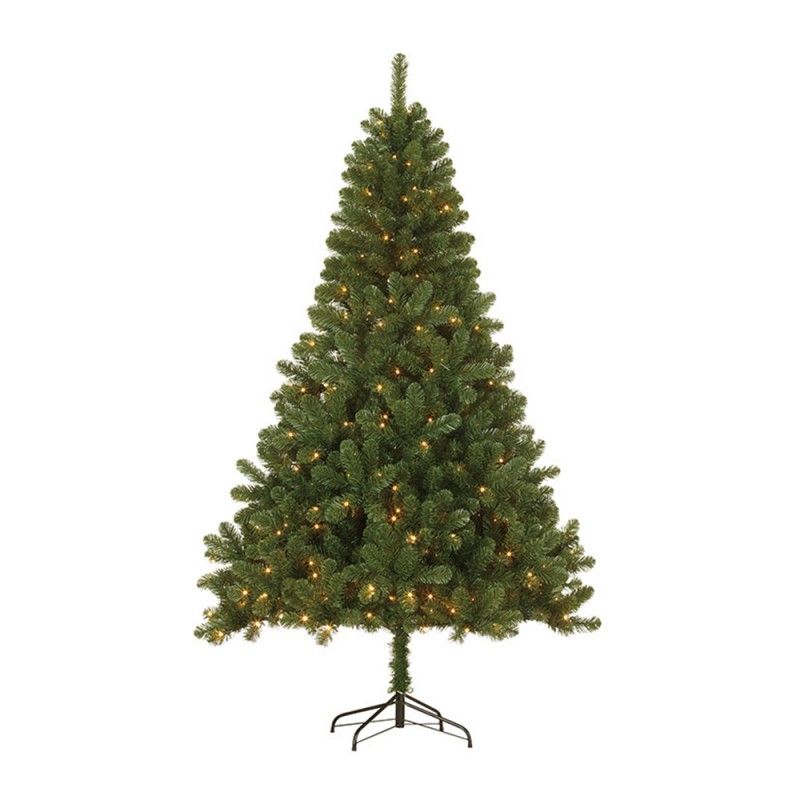 Arbol de navidad con luces led integradas 525 ramas 185cm