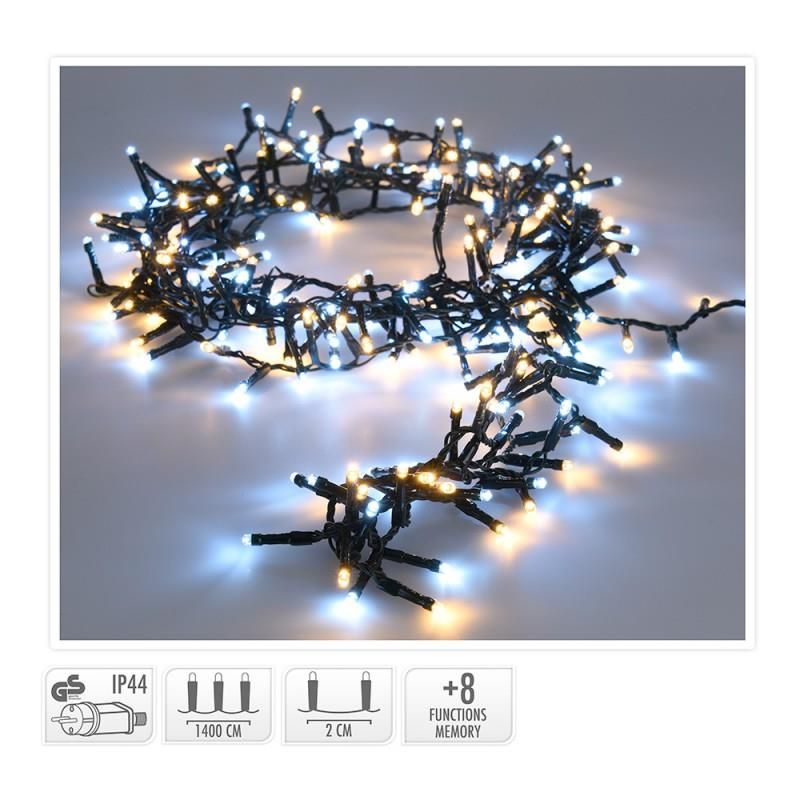 Snake Garland 700 LEDs Luz Fria e Quente 17m