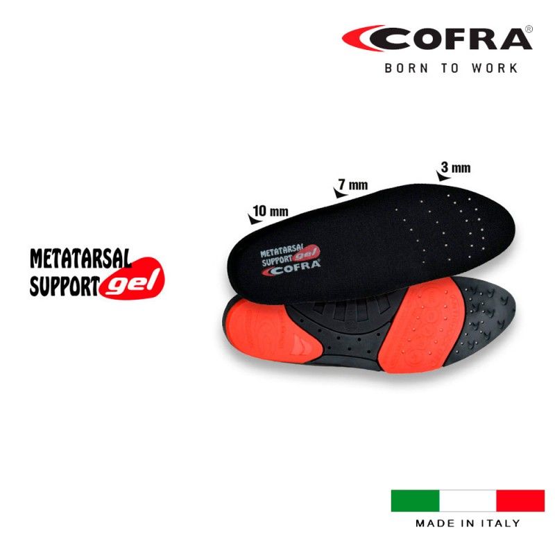 Plantilla metatarsal support gel talla 37 cofra