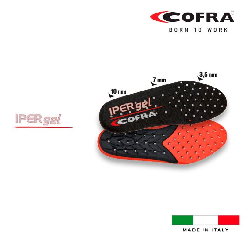 Plantilla iper gel talla 38 cofra