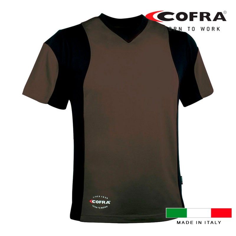 Camiseta Java Mud/Preta Cofra Tamanho M