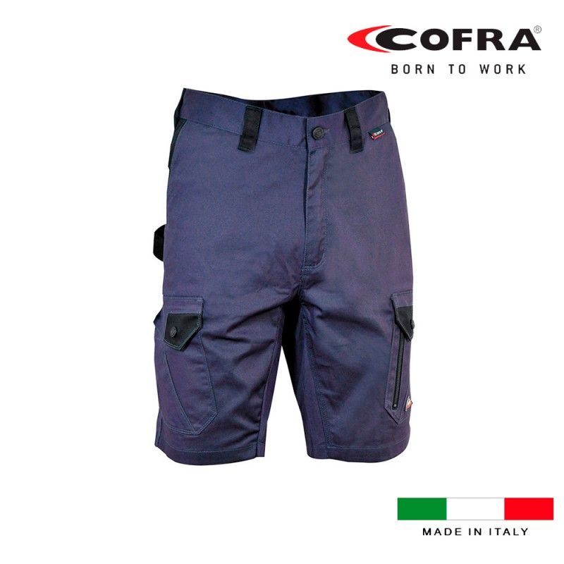 Bermuda kediri azul marino negro cofra talla 44