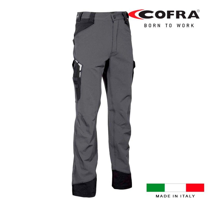 Calça Hagfors Cinza Escuro Preto Cofra Tamanho 42