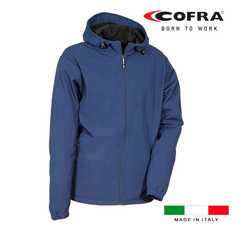 Casaco softshell Vannas Azul marinho Cofra Tamanho S