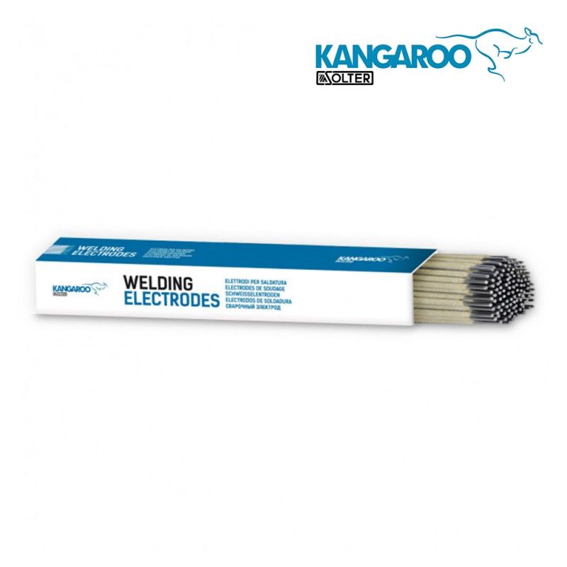 Eletrodo Rutilo KANGAROO SOLTER para Aço Carbono 2mm Embalagem 5kg (488 unidades)