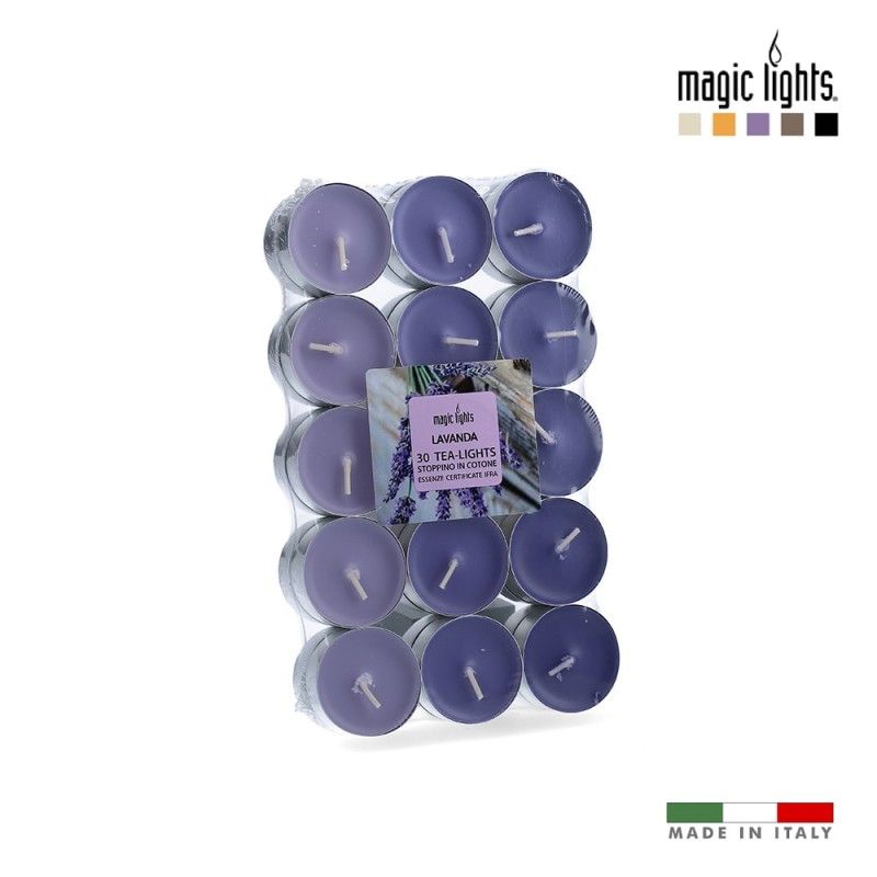 Velas perfumadas lavanda 30uni. magic lights