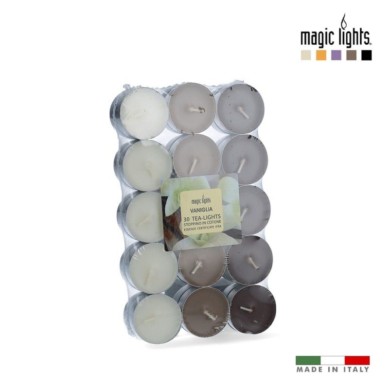 Velas perfumadas vainilla 30uni. magic lights