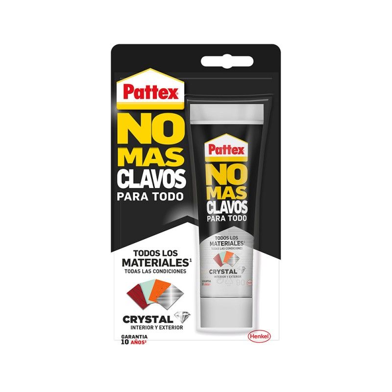 Pattex no mas clavos para cristal 90gr