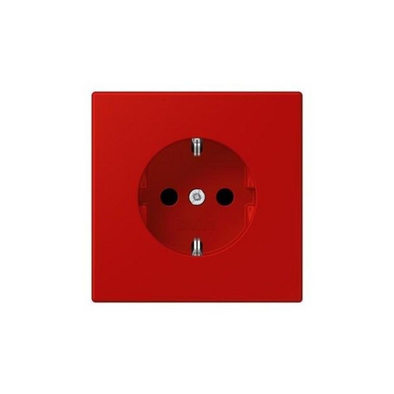 Base enchufe 16A 250V ~ protección niños rouge vermillon 31 JUNG LC1520KI32090