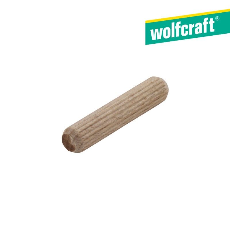 Cavilhas longas de madeira de faia Wolfcraft 8x40mm (pacote 40) (2908000)