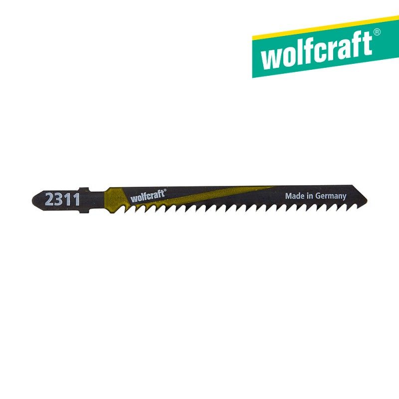 Lâminas de serra vertical Wolfcraft T-Shank/HCS (pacote 2) (2311000)