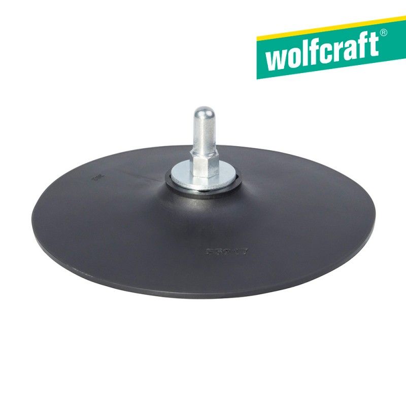 Haste de placa de borracha Wolfcraft 8 mm - 125 mm (2020000)