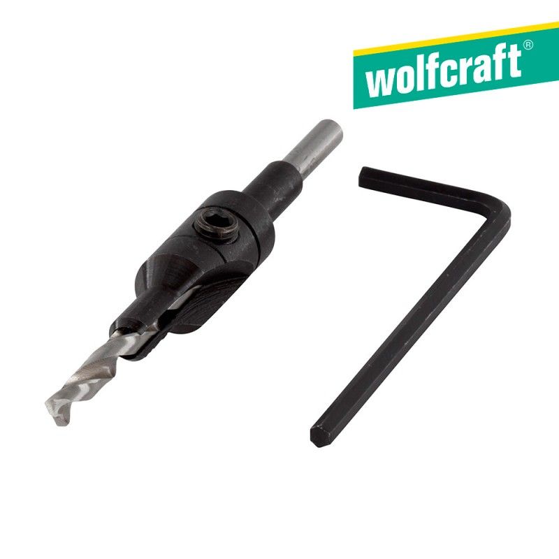 Broca para madeira Wolfcraft 3,5-5/9,5 mm (2500000)