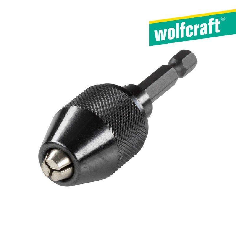 Mandril de broca de ação rápida Wolfcraft 0,5-6,5 mm (2625000)