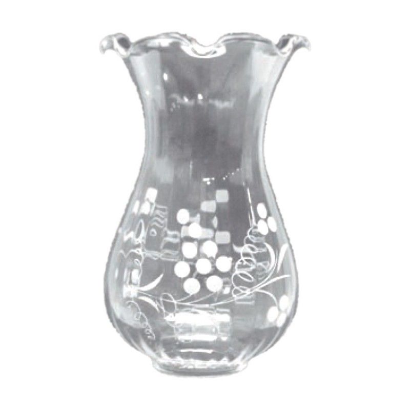 Verre Tulip Miss Mat 14.5x12cm 5cm Bouche LB 5.29576A