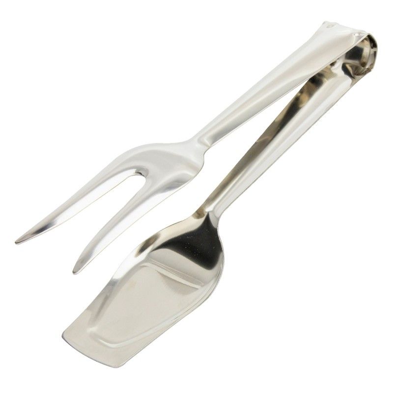 Pinzas Para Servir Acero Inoxidable  21 cm. Ideal para la cocina, servir ensaladas, servir carnes, pescados, etc. AFT 05051900