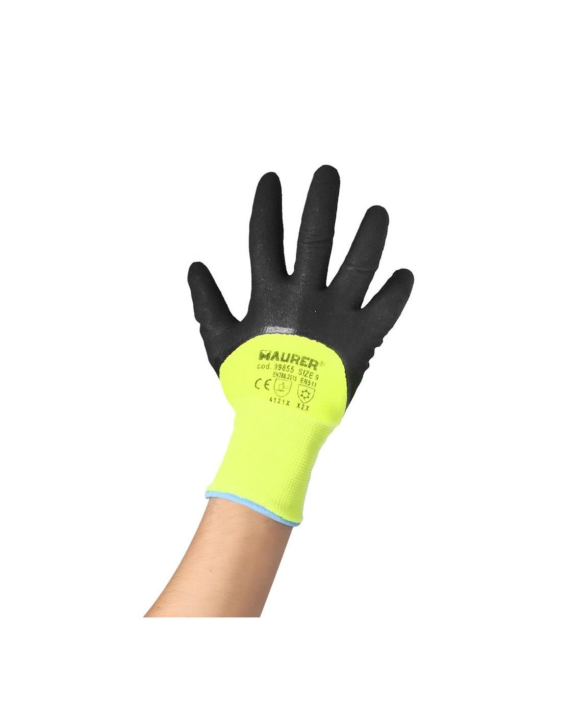 Gants d'hiver rembourrés en polyester de 9 po avec revêtement en mousse