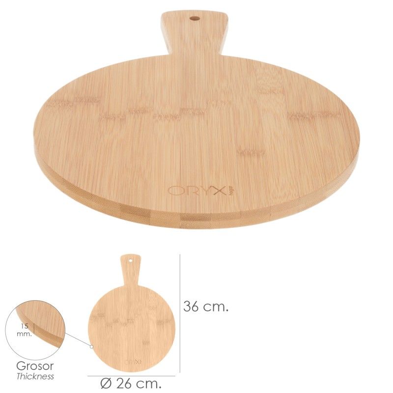 Tabla de cocina elaborada en madera.