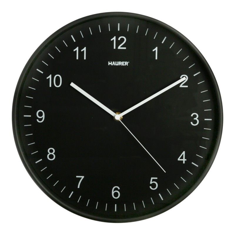 Reloj De Pared Ø 30 cm. Color Negro AFT 05152000