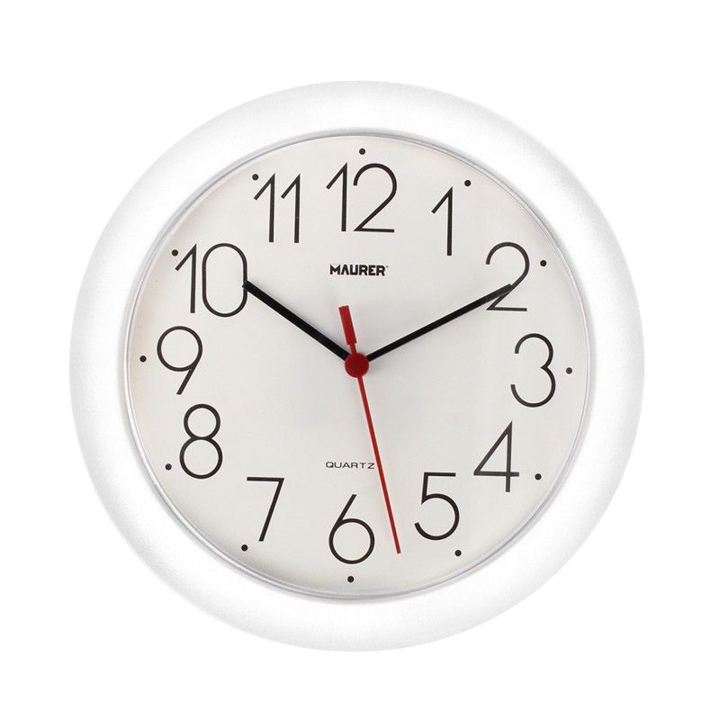 Reloj De Pared Ø 25 cm. Color Blanco AFT 05152005