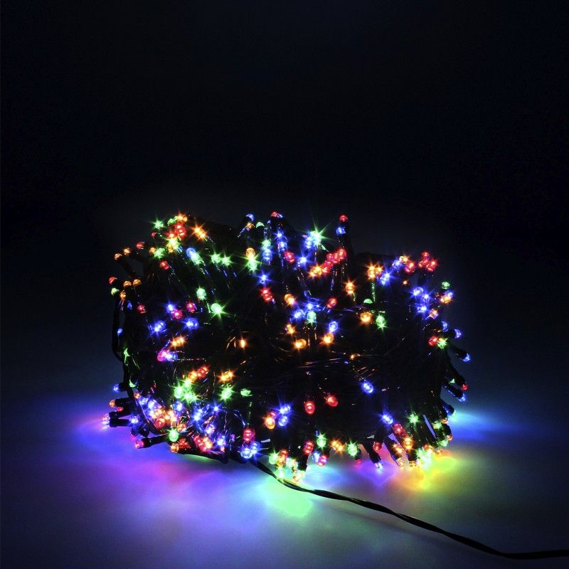 Guinalda Luces Navidad 500 Leds Multicolor. Luz navidad interiores y exteriores IP44 AFT 05490180