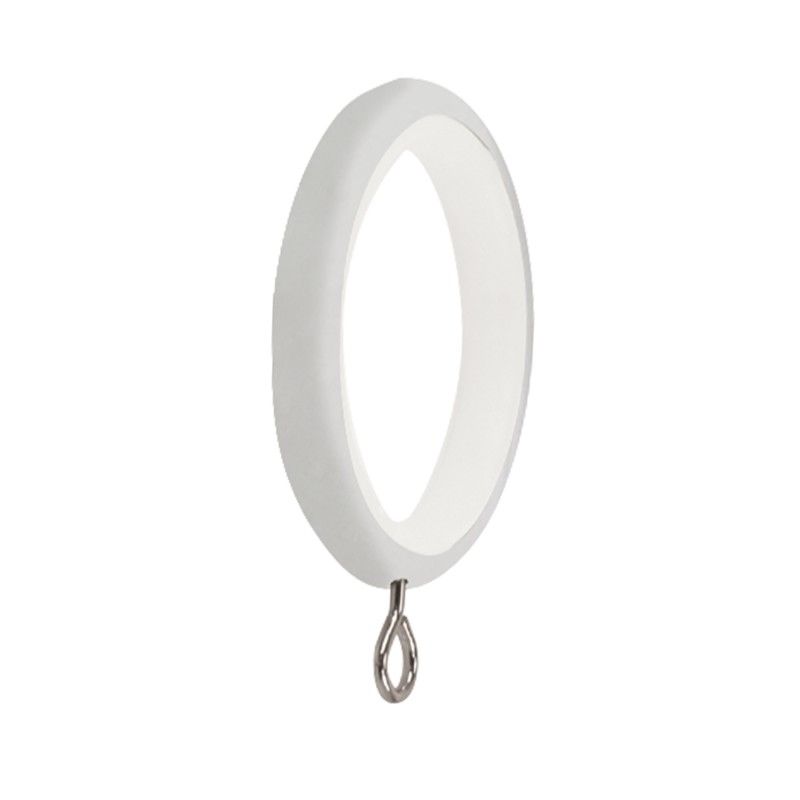 Anilla Zirconio Para Barras Ø 20 mm. Sin Silenciador Acabado Blanco (Blister 10 unidades) AFT 05432986