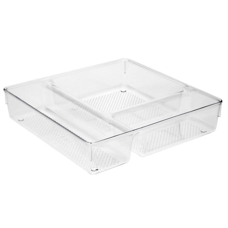 Organizador de Plastico Para Cajones "System Nº1"  23x23x5 cm. AFT 05071202