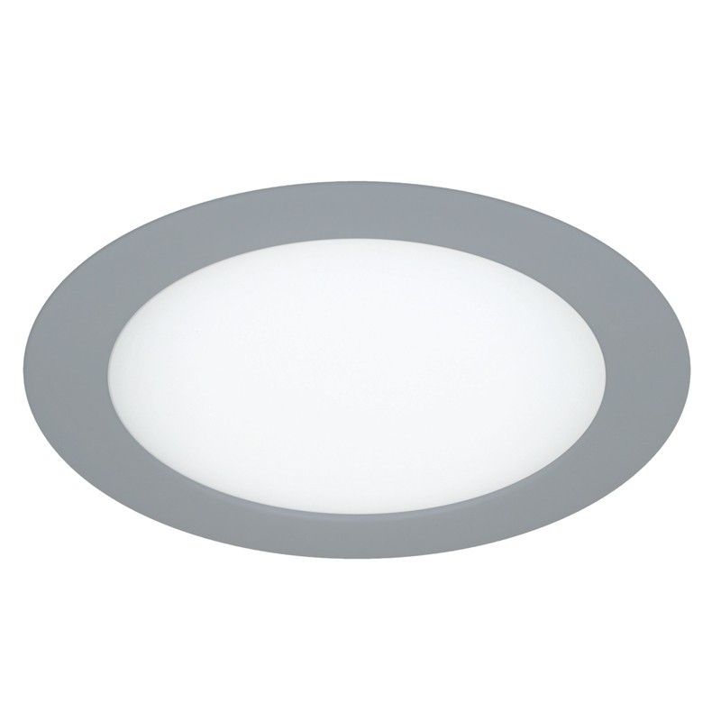 Downlight LED 12W 4000K KNOW redondo cinza CR 02-100-12-181