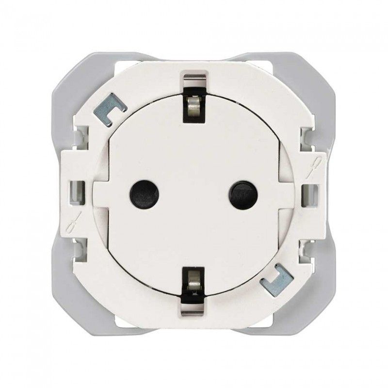 SIMON 270 | Clean schuko socket white 20000434-090