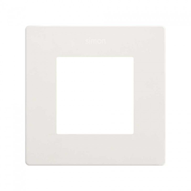 SIMON 270 | Cornice estetica Icon con 1 elemento bianco 27000610-090